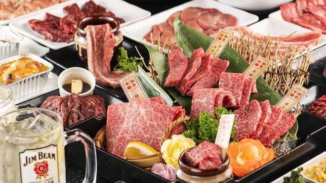 A5仙台牛焼肉食べ放題 肉十八 - メイン写真: