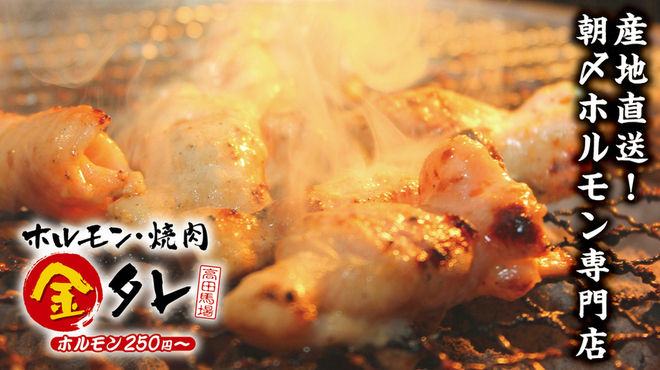 ホルモン 焼肉 金タレ 高田馬場店 高田馬場 焼肉 ネット予約可 食べログ