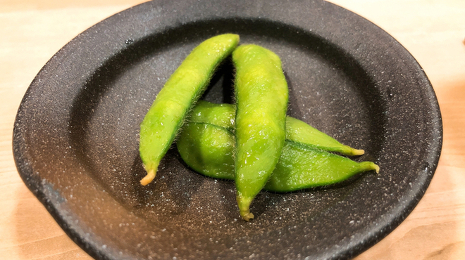 鮨處つの田 - 料理写真:枝豆