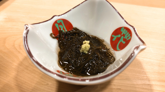 鮨處つの田 - 料理写真:能登のもずく酢