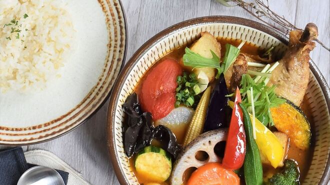 Rojiura Curry Samurai さくら店 旧店名 Soup Curry Samurai 資生館小学校前 スープカレー ネット予約可 食べログ Rojiura Curry Samurai さくら店 旧店名 Soup Curry Samurai 資生館小学校前 スープカレー ネット予約可 食べログ