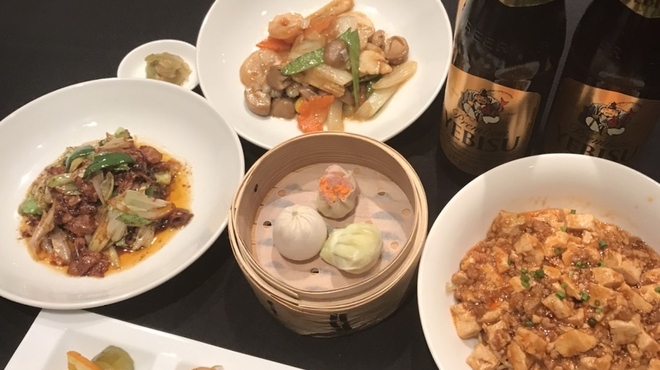 中国菜館 桃の花 - 料理写真:「明るく生こまい」なにとぞ君コース