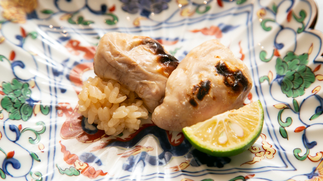 日本料理 尾前 - 料理写真:白子焼きと白子寿司
