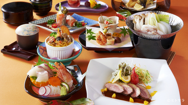 Wanoya Karin - 料理写真:豪華美味三昧　かりんのおもてなし会席コースで新年会