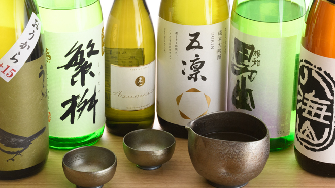 Kushiage Shubou Remon - ドリンク写真:日本酒