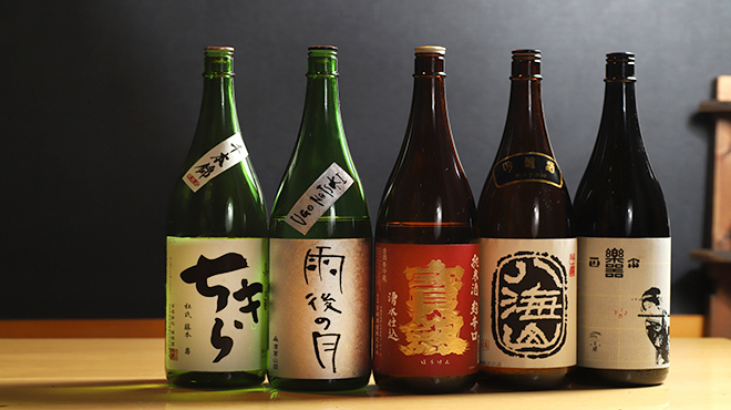 Sumibi Kushiyaki Chikiraccho - ドリンク写真:日本酒