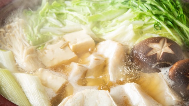 磯ぎよし - 料理写真:天然本あら(クエ)鍋