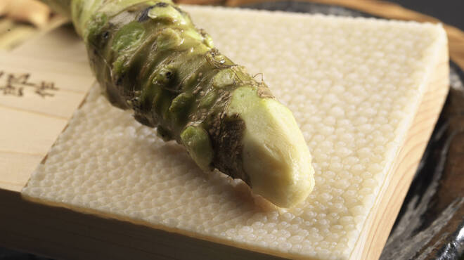 かね竹 - 料理写真:本場静岡の日本最古の農園より直送された本わさびで極上のお肉を。