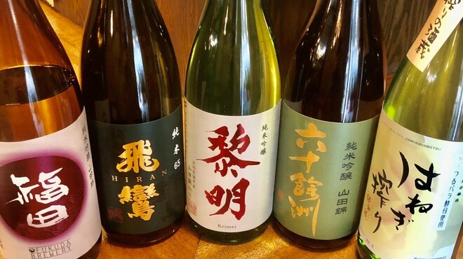 Kanda Gotaru - ドリンク写真:GOTARUスタメン日本酒！その他にも九州日本酒揃えてお待ちしております