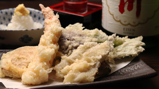 江戸天ぷら屋台 四文銭 - 料理写真: