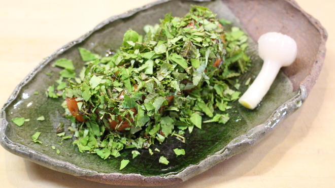 竹久 - 料理写真:ます木の芽焼き