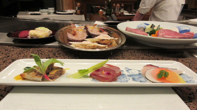大村湾 - 料理写真:本日の食材と、長崎県産 前菜の盛り合わせ