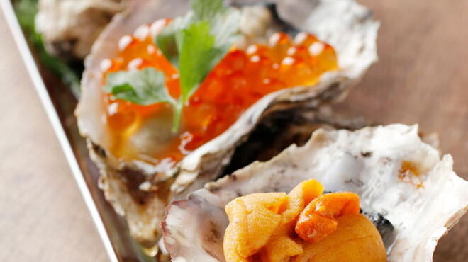 Shin Nakano Kaki Basara - 料理写真:調布牡蠣三種盛り