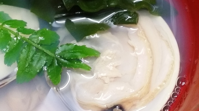 久原 - 料理写真:蛤の潮汁