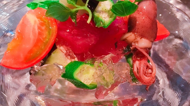 ecco - 料理写真:ホタルイカの冷製