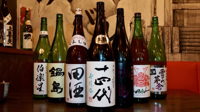 神輿バル - ドリンク写真:日本酒①
