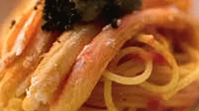神戸牛パール - 料理写真:ズワイガニとキャビアのパスタ