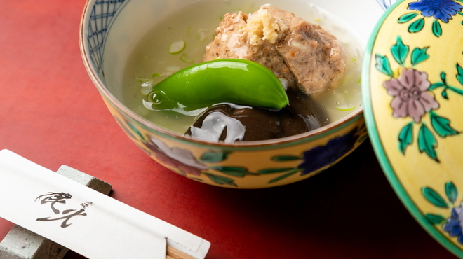 歳時鹿火 - 料理写真:コース料理煮物