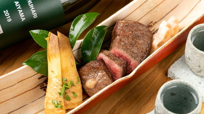 歳時鹿火 - 料理写真:コース料理炭火焼き