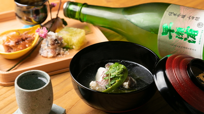 歳時鹿火 - 料理写真:コース料理椀物