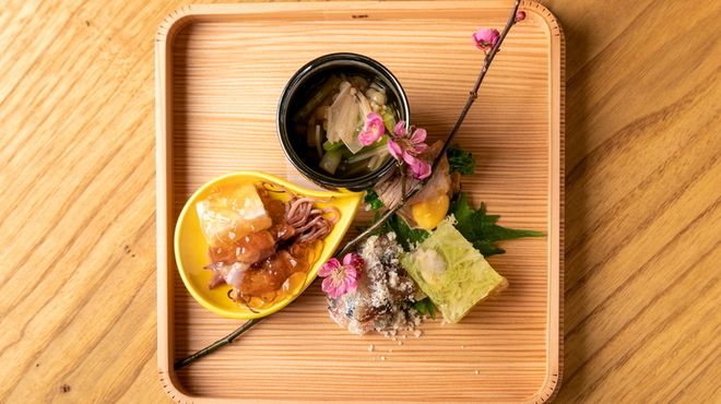 歳時鹿火 - 料理写真:コース料理前菜