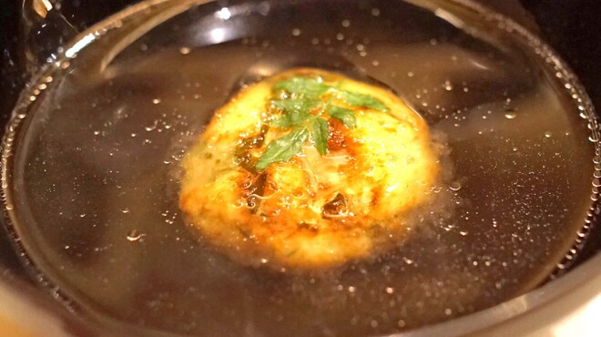 ふじ原 - 料理写真:筍と蕗と若布の飛竜頭のお椀