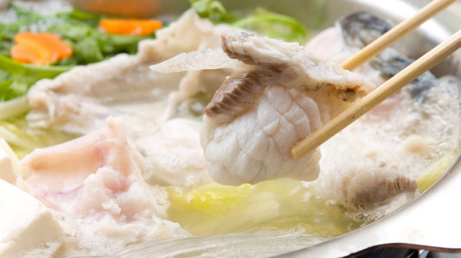 ふぐくじら - 料理写真:てっちり鍋　心行くまでご堪能ください