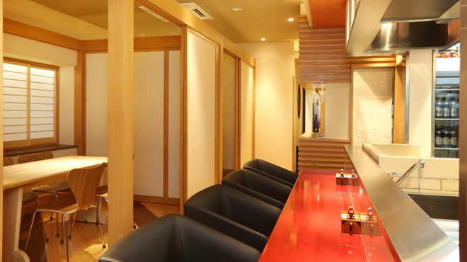 日本料理 まめ福 - 内観写真: