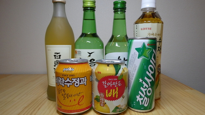 Kankoku Ryouri Kokkobu - ドリンク写真:韓国本場の厳選飲み物