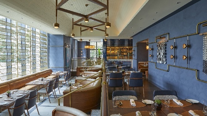 District Brasserie, Bar, Lounge - 内観写真: