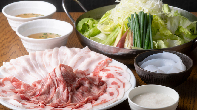 博多つゆしゃぶ 鉄板 お汐井 - メイン写真: