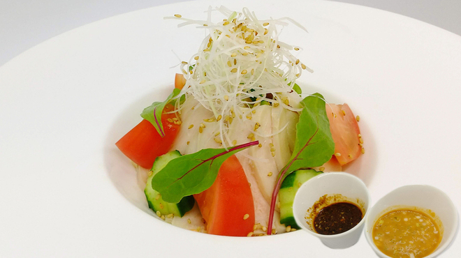 ライブラリーカフェ トラックス - 料理写真:ヘルシーチキン