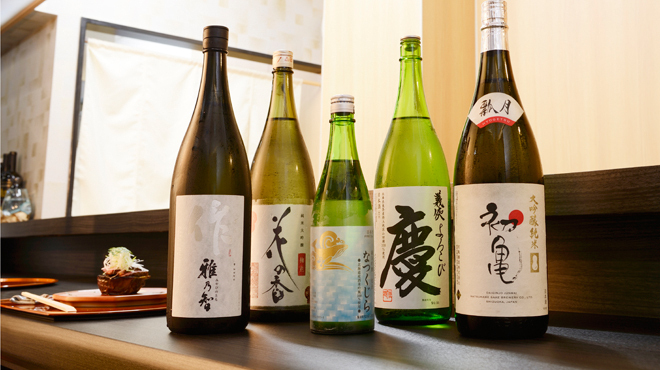 かなやま - ドリンク写真:日本酒