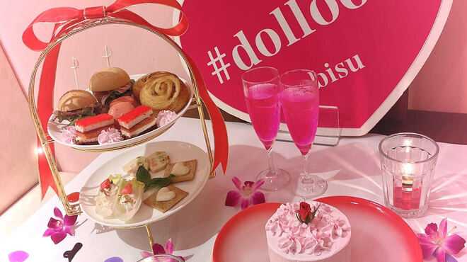 個室 誕生日 テーブルアートのお店 Dolloom 恵比寿 ドールーム 恵比寿 カフェ ネット予約可 食べログ