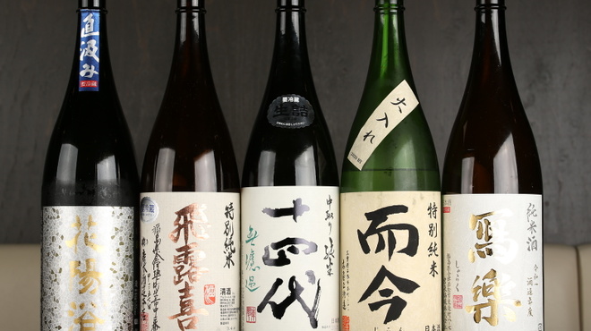 串焼き 大地 - 料理写真:一四代や飛露喜花浴陽などレアな日本酒も楽しめます！