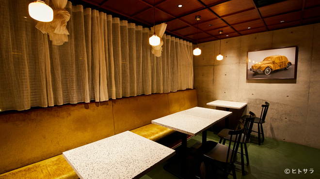 Asatte menu - 内観写真:思い立ったら気軽に。日常にちょっと彩りを添えてくれる街の食堂