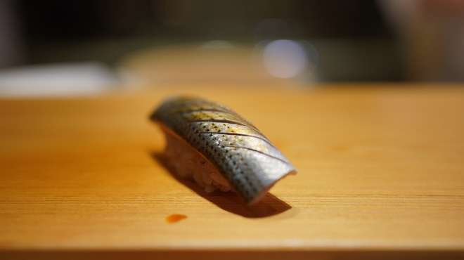 高柿の鮨 - 料理写真:小鰭