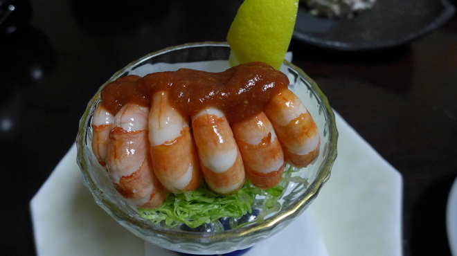 牛幸 本店 - 料理写真:海老のカクテル
