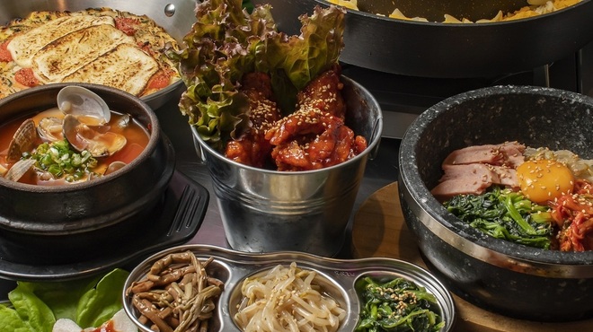 韓国食堂 サムギョプサル×食べ放題 キミニスパイス 別誂エ - メイン写真: