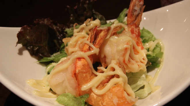 酒楽場ごうにい - 料理写真:殻まで食べれるエビマヨ