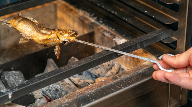 日本料理 ゆいんち - 料理写真:仁淀川天然鮎炭焼き