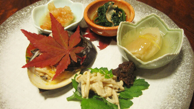 モリタ屋 四条猪熊本店 - 料理写真:前菜５種