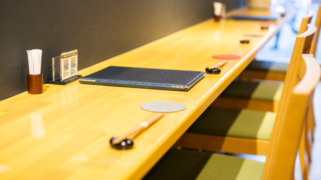 米Lab 百福 - 内観写真:カウンター席