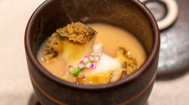 食道麻布 - 料理写真:冷製茶碗蒸し