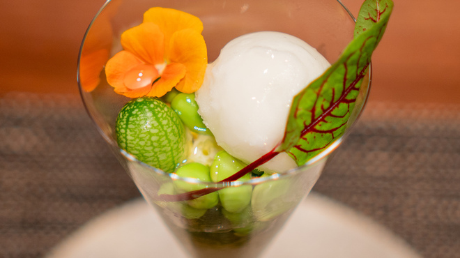 食道麻布 - 料理写真:だだちゃ豆のカクテル