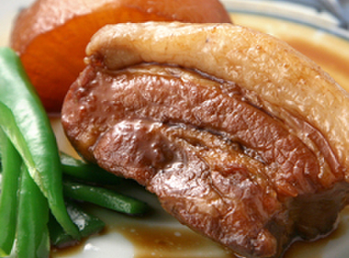 Echigoya - 料理写真:自慢の豚味噌、潤井精肉店のばーちゃんがつくった絶品