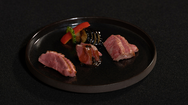 柳川 美熊野 鉄板ステーキ - 料理写真: