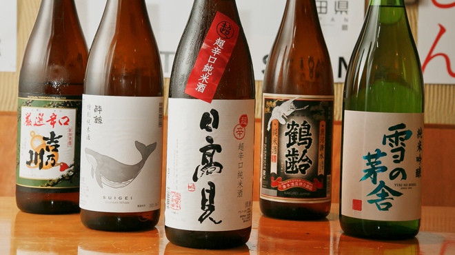 うなぎ 瀧澤 - ドリンク写真:日本酒