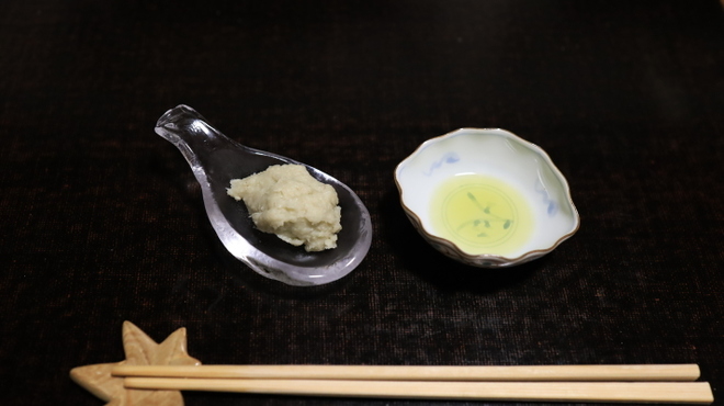 そば茶寮 澤正 - 料理写真:メニューにのってないですが、そばがきを