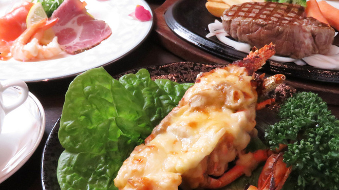 牛祥 - 料理写真:ロブスター&ステーキ贅沢コース
